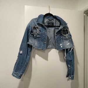 American‎ Bazi Light Blue Denim Jacket